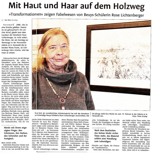 Abbildung: Mit Haut und Haar auf dem Holzweg