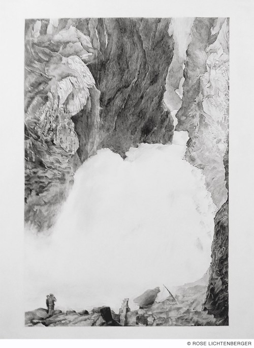 Abbildung: Reinbach cascate die riva Campo Tures